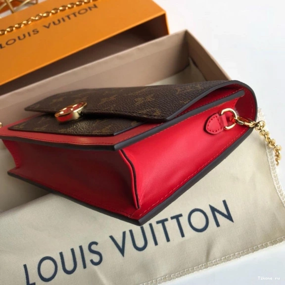 Affordable FLORE CHAIN LOUIS WALLET VUITTON 0806